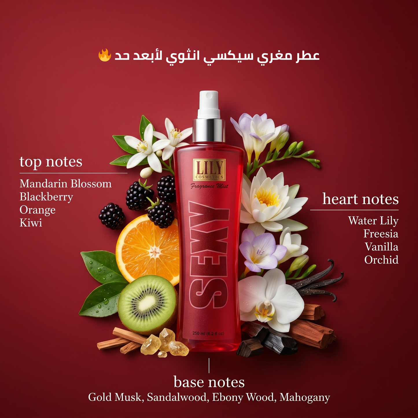 سيكسي - معطر للجسم 250 مل.